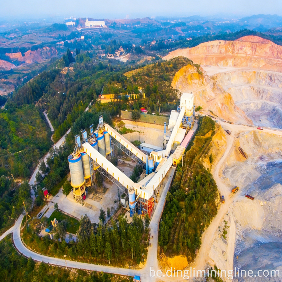 Standardized-Particle Stone Line